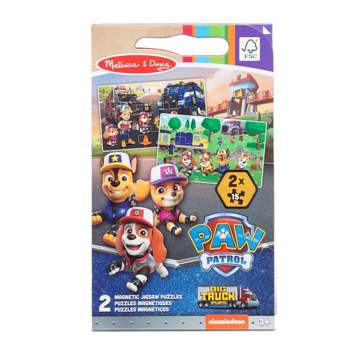 Melissa and Doug Paw Patrol Magnetic Take-Along Jigsaw Puzzles - Big Truck