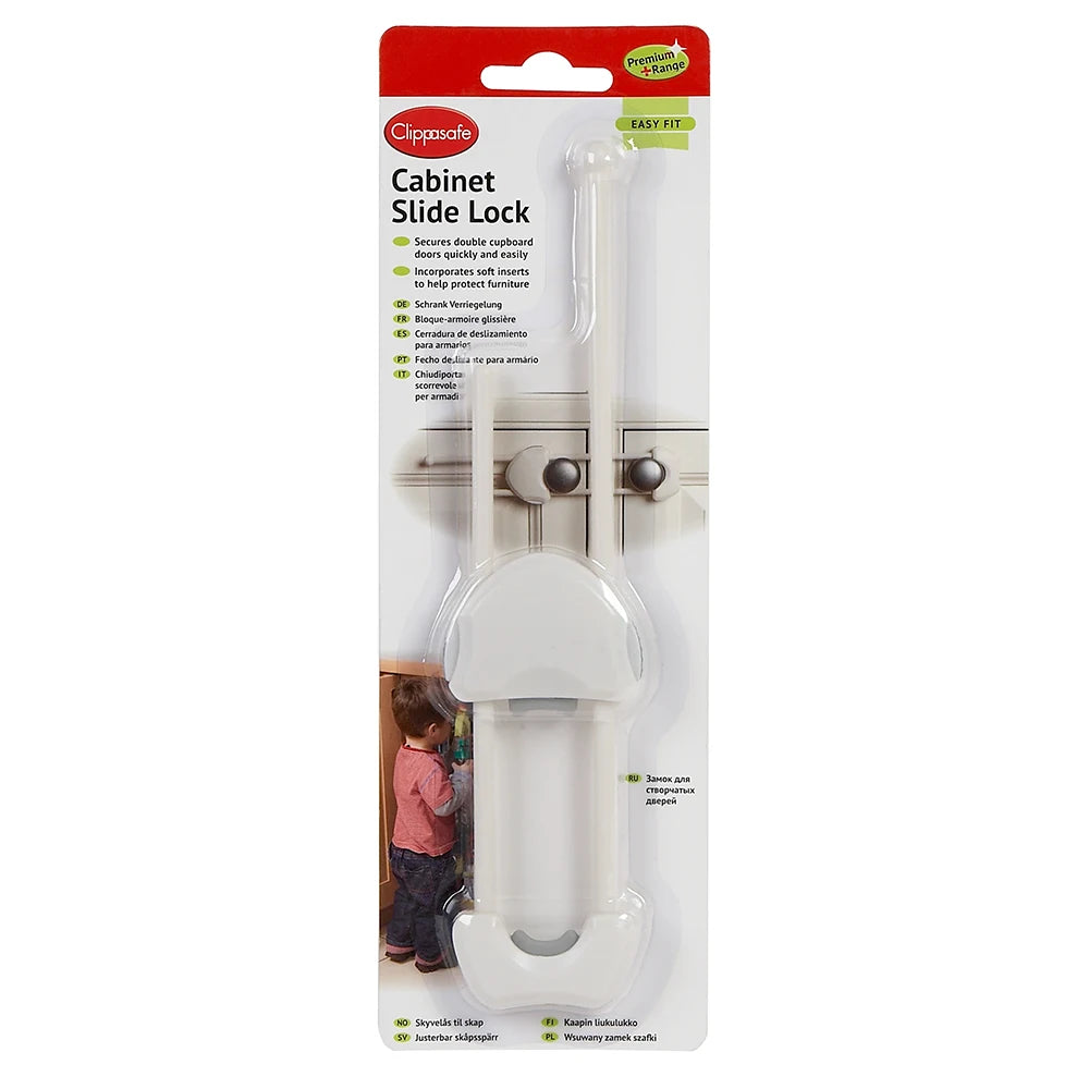 Clippasafe Cabinet Slide Lock Clippasafe Cabinet Slide Lock