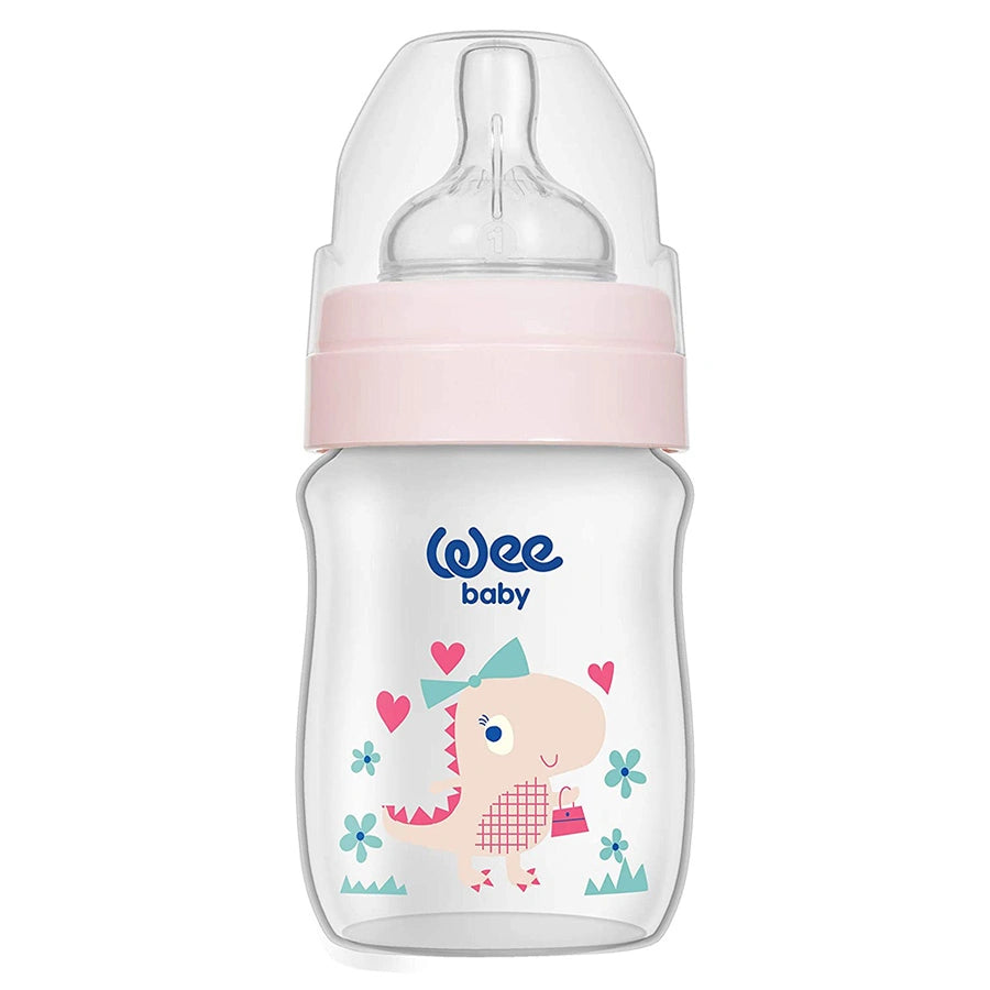 Wee Baby - Classic + Newborn Feeding Bottle Starter Set (4 Pcs) - Girl