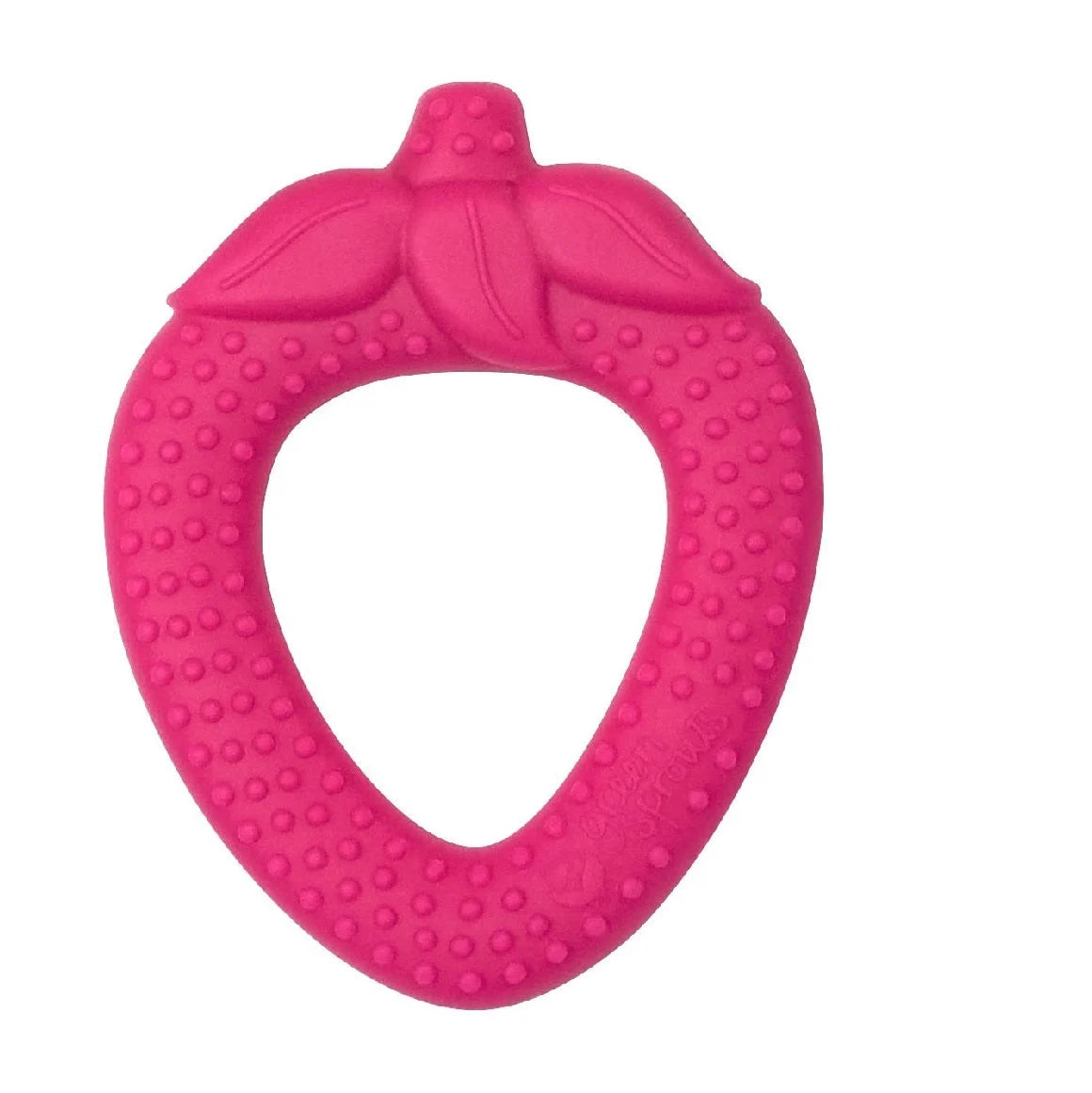 Silicone Fruit Teether-Strawberry