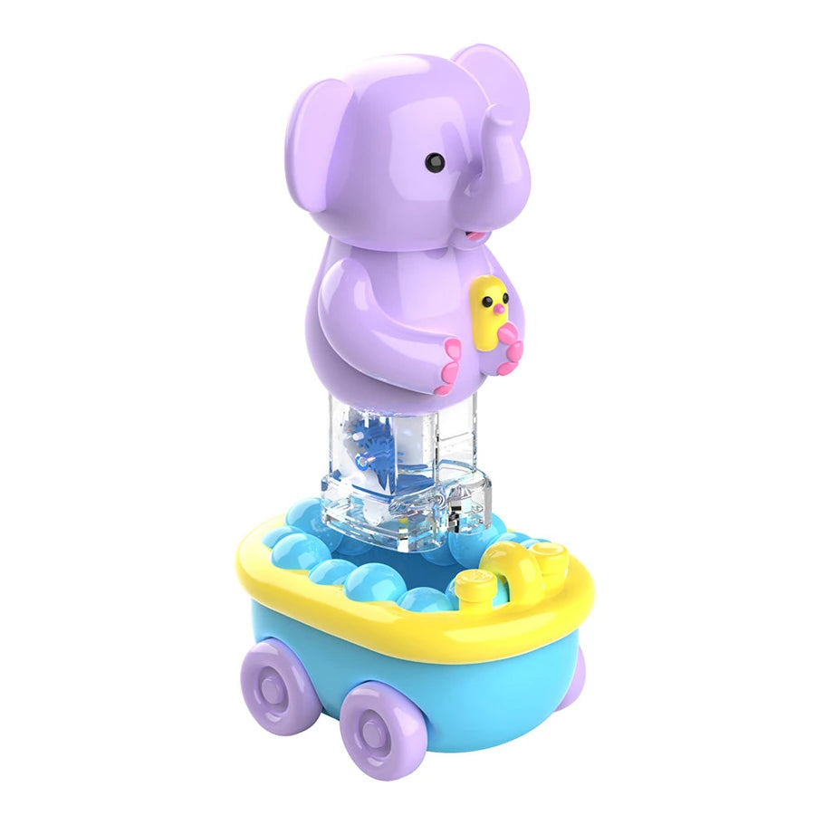 Educational Insights - Elephant With Bath Tub Zoomer Zoomigos