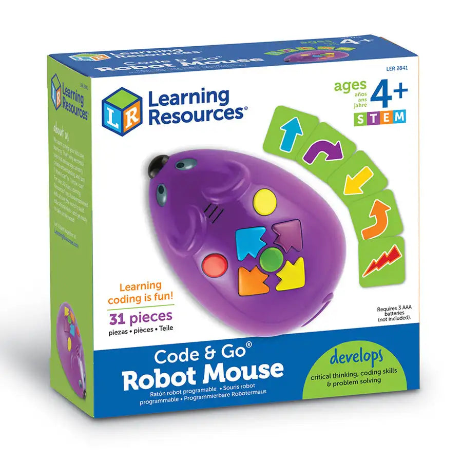 Learning Resources Code & Go Robot Mouse Learning Resources Code & Go Robot Mouse