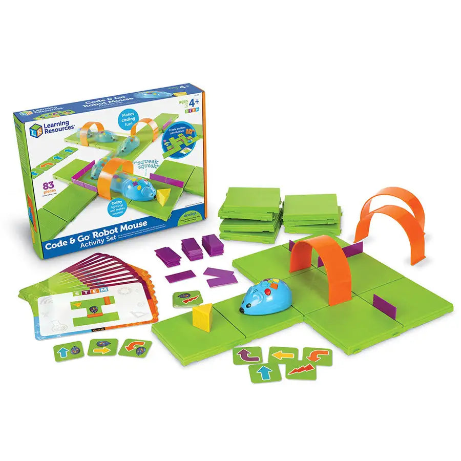 Learning Resources Code & Go Robot Mouse Activity Set Learning Resources Code & Go Robot Mouse Activity Set