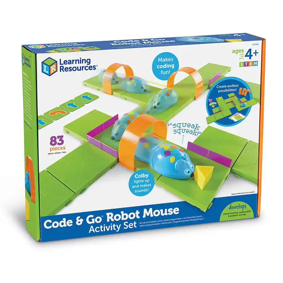 Learning Resources - Code & Go Robot Mouse Activity Set