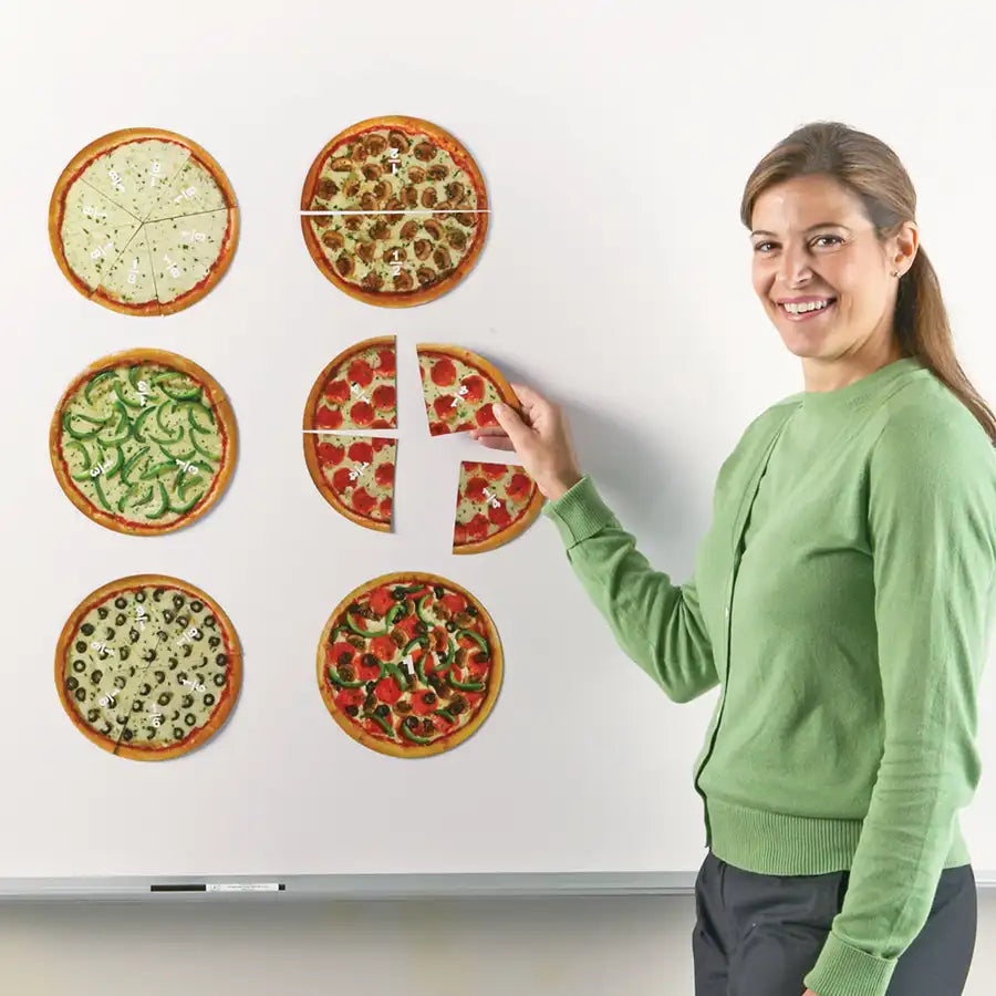 Learning Resources Magnetic Pizza Fractions Learning Resources Magnetic Pizza Fractions