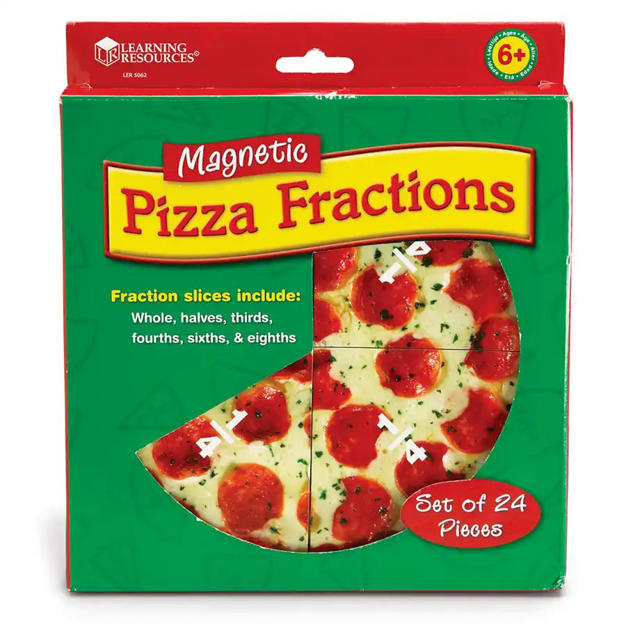 Learning Resources Magnetic Pizza Fractions Learning Resources Magnetic Pizza Fractions