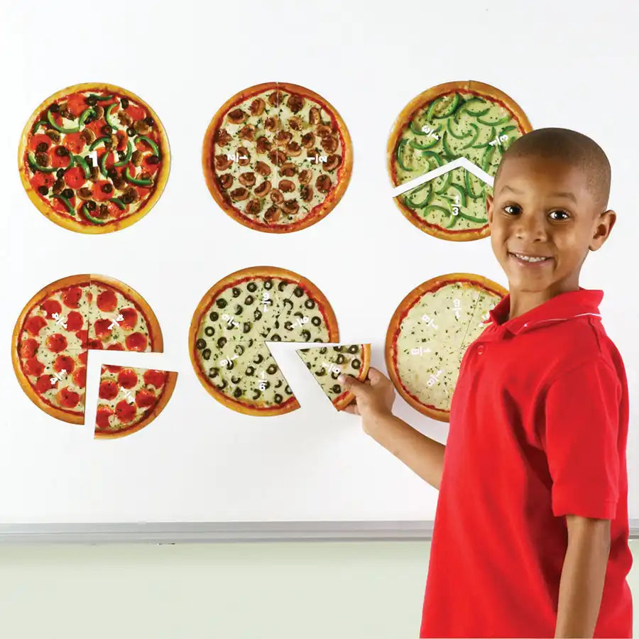 Learning Resources Magnetic Pizza Fractions Learning Resources Magnetic Pizza Fractions