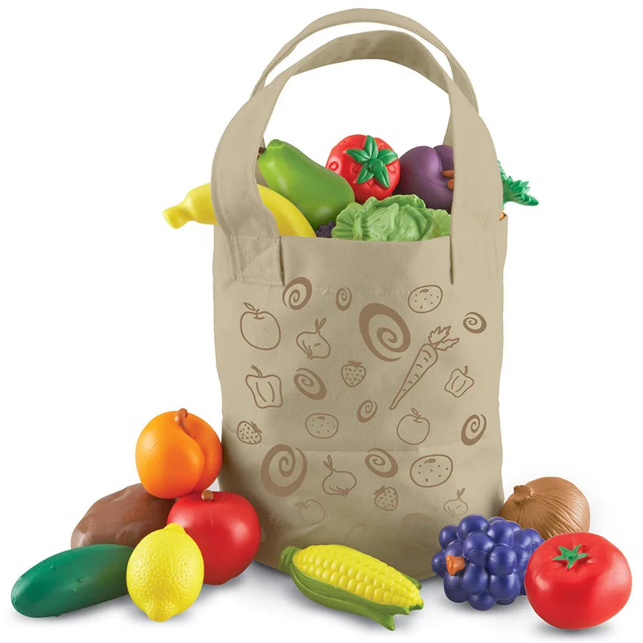 Learning Resources - New Sprouts Fruit And Veggies Tote Learning Resources