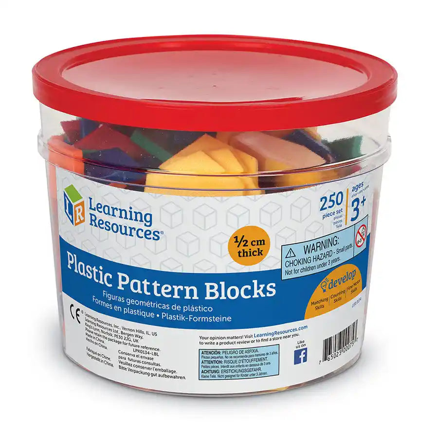 Learning Resources Plastic Pattern Blocks Learning Resources Plastic Pattern Blocks