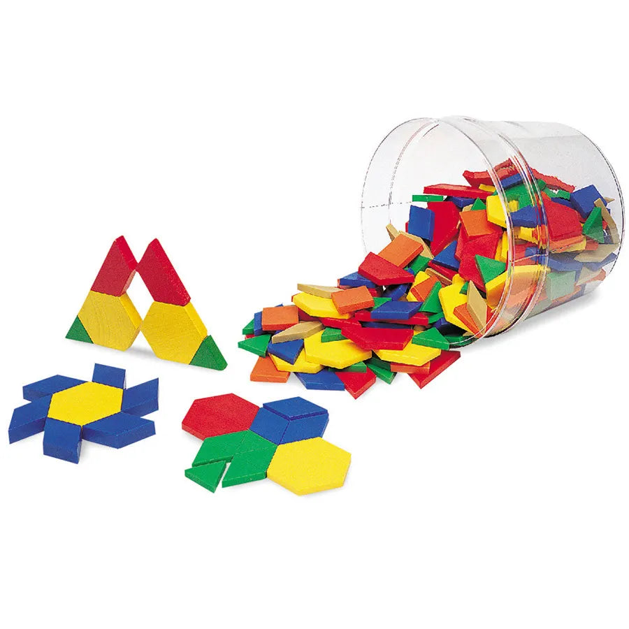 Learning Resources - Plastic Pattern Blocks