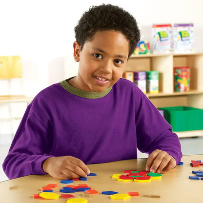 Learning Resources Plastic Pattern Blocks