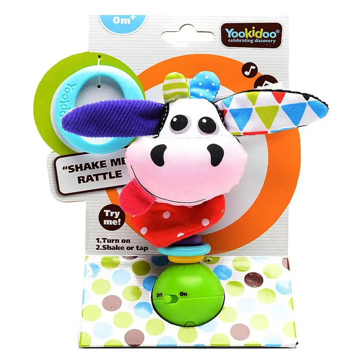 Yookidoo - Cow 'Shake me' Rattle