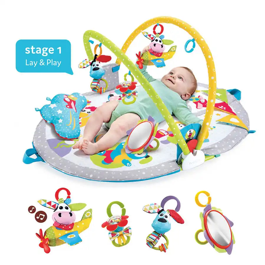 Yookidoo - Gymotion Lay to Sit-Up Play