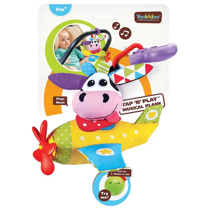 Yookidoo - Tap 'N' Play Musical Plane Cow