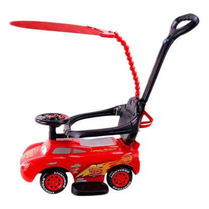 Disney Lighting McQueen Push on Car with Canopy
