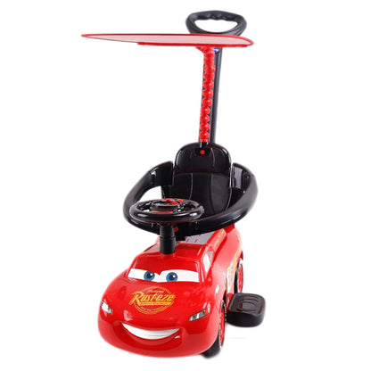 Disney Lighting McQueen Push on Car with Canopy