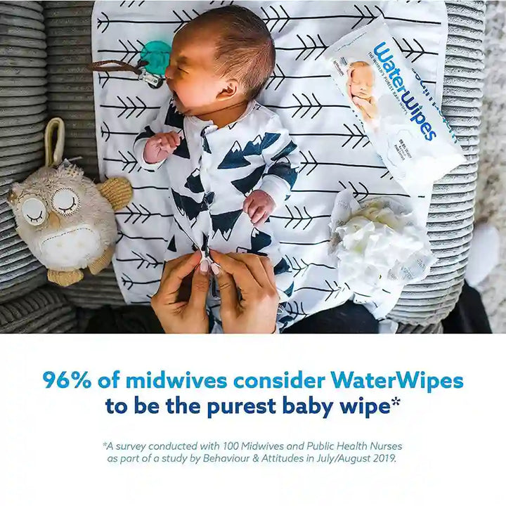 WaterWipes Baby Wipes (12x60's)