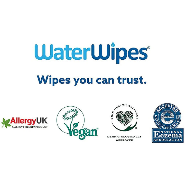 WaterWipes Baby Wipes (12x60's)