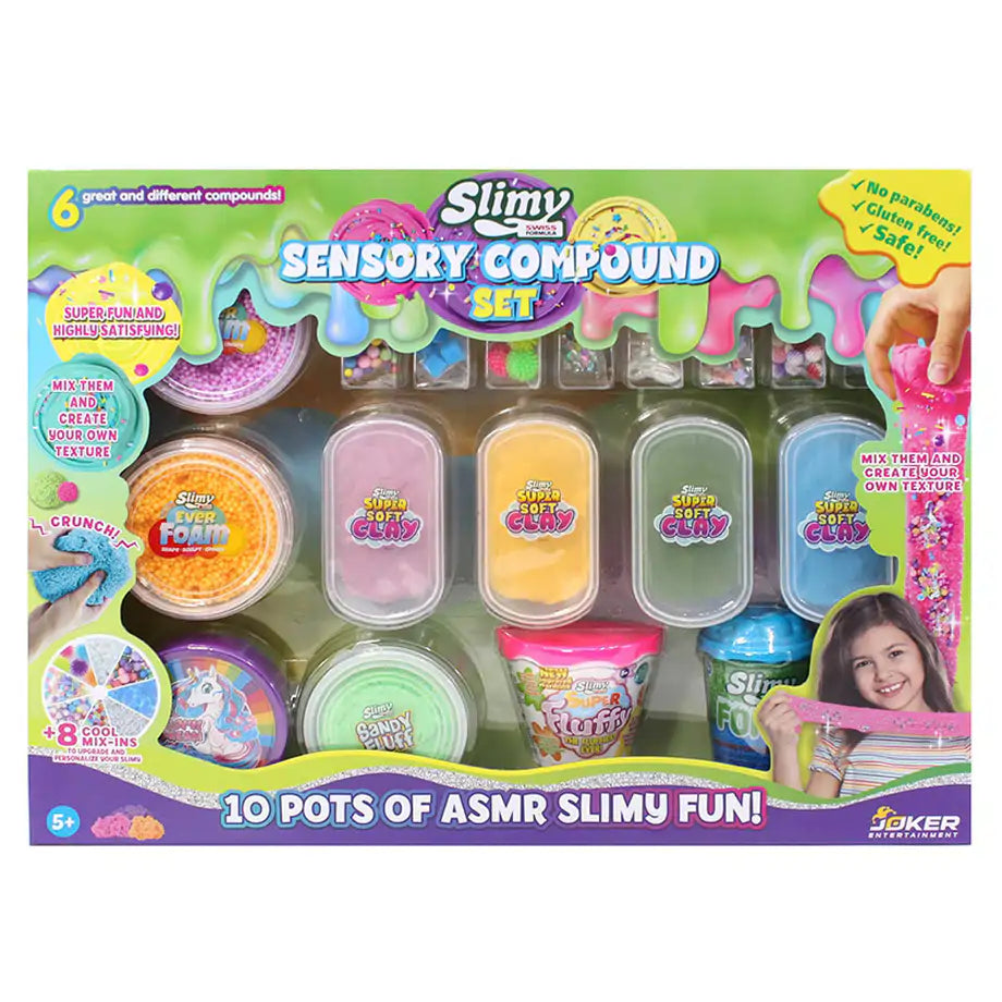 Slimy Sensory Compound Set 10 Pcs Set