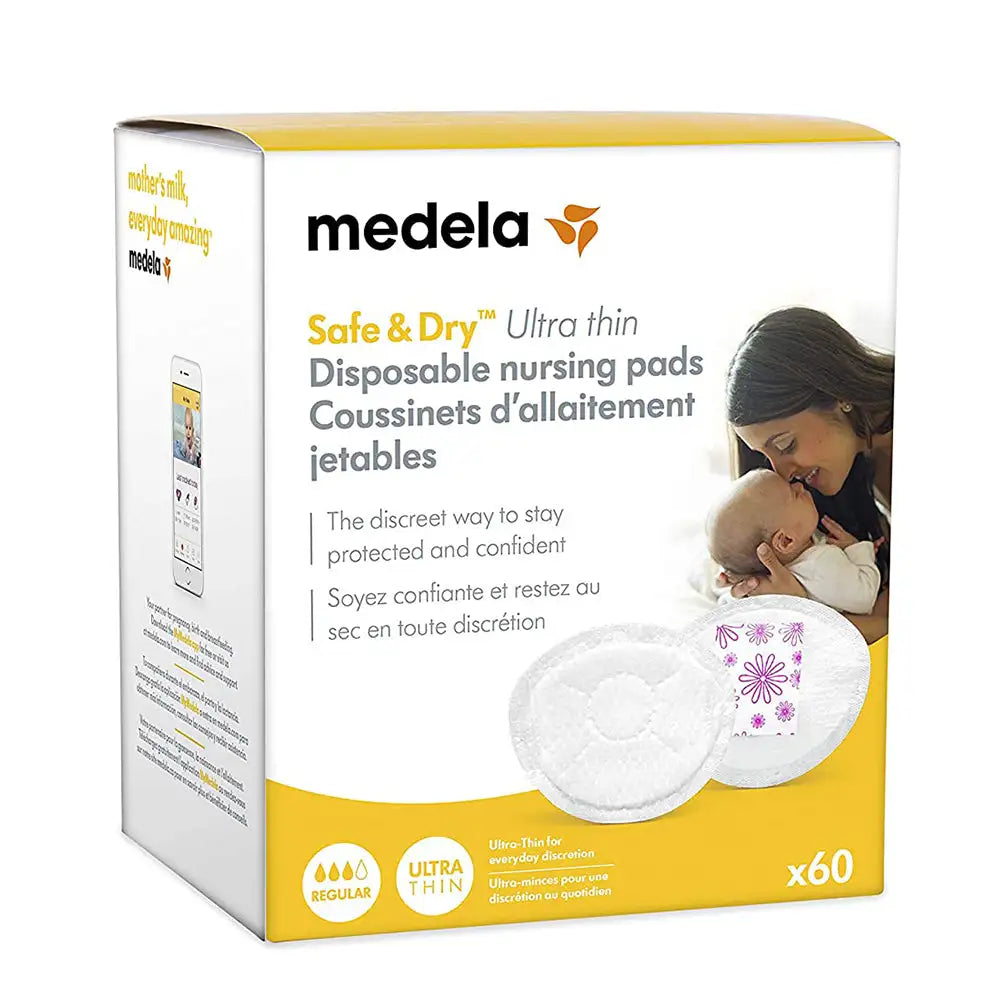 Medela - Safe & Dry Disposable Nursing Pads (Pack of 30)