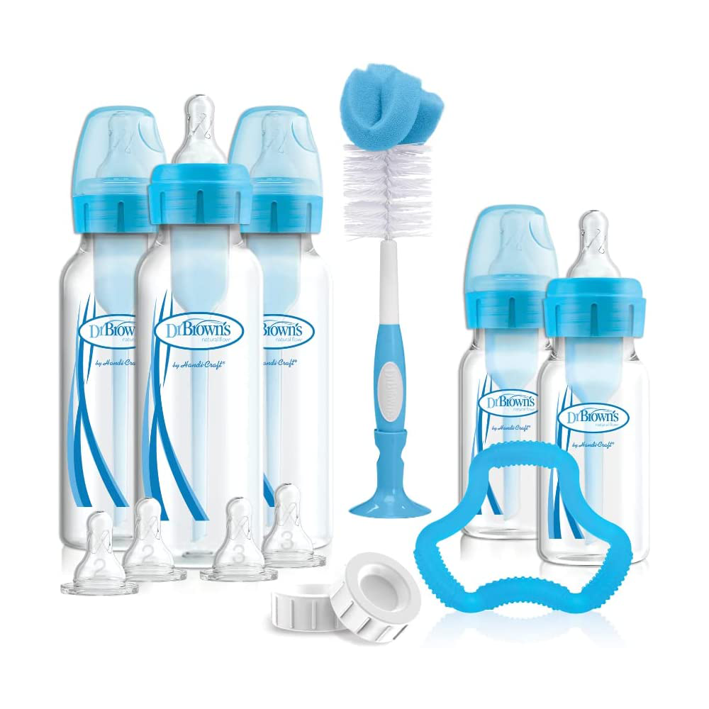 Dr. Browns PP Options+ Narrow Bottle Gift Set (Blue)
