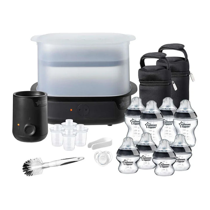 Tommee Tippee Closer to Nature   Complete Feeding Kit - Black