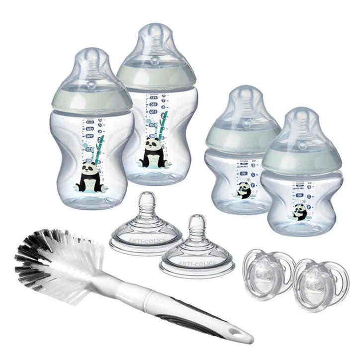 Tommee Tippee Closer to Nature Feeding Bottle Kit, Starter Set - Girl