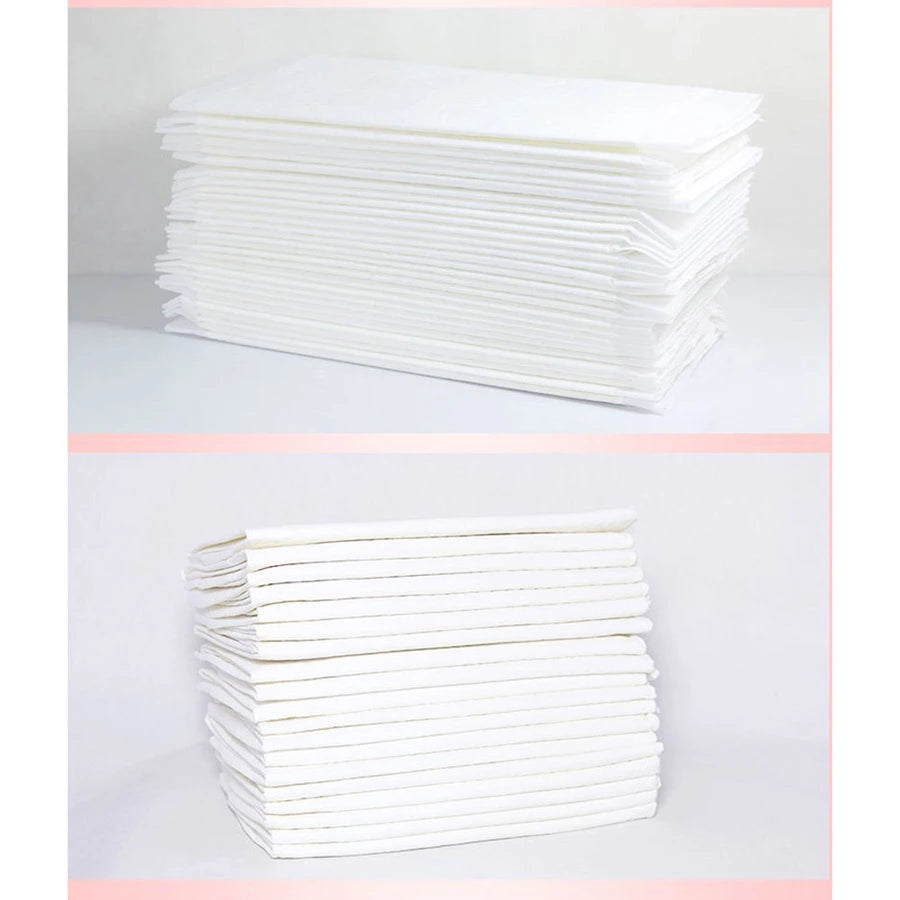 Little Story - Disposable Diaper Changing Mats - Pack of 50pcs (White)