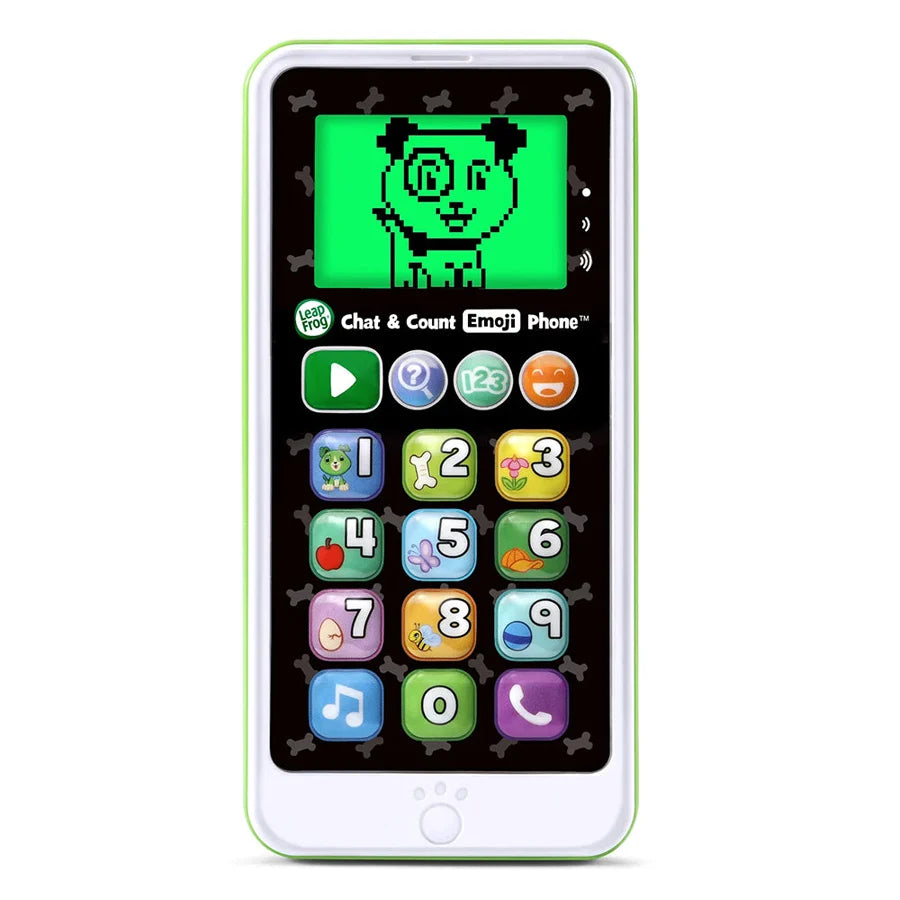 تطبيق LeapFrog Chat and Count Emoji Phone (أبيض) تطبيق LeapFrog Chat and Count Emoji Phone (أبيض)