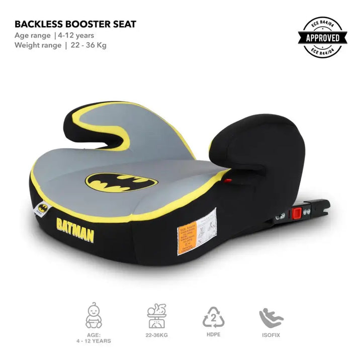 Batman backless booster seat online