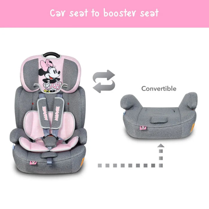 Disney Minnie Mouse 3-in-1 Car Seat Booster Seat Halamama