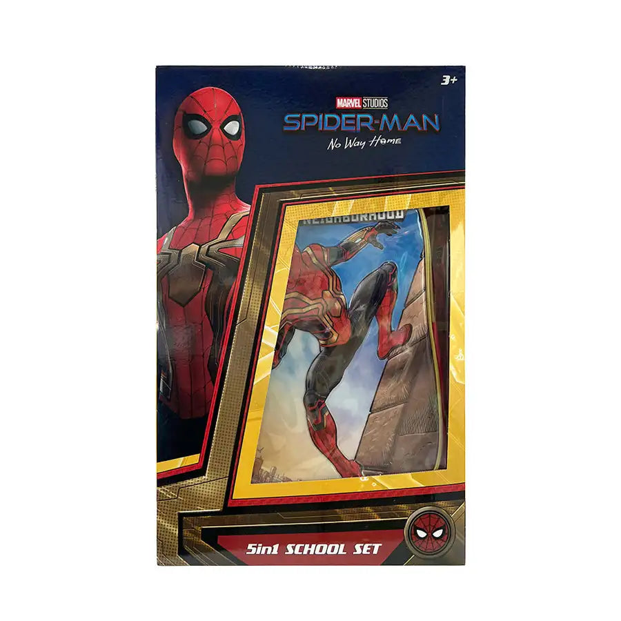 Marvel Spiderman Wall Crawler 18" 5-in-1 Trolley Box Set