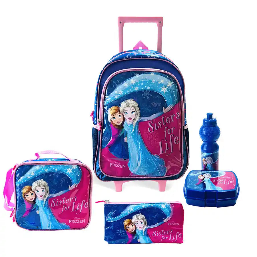 Disney Frozen Sisters for Life 18" 5in1 Trolley Box Set