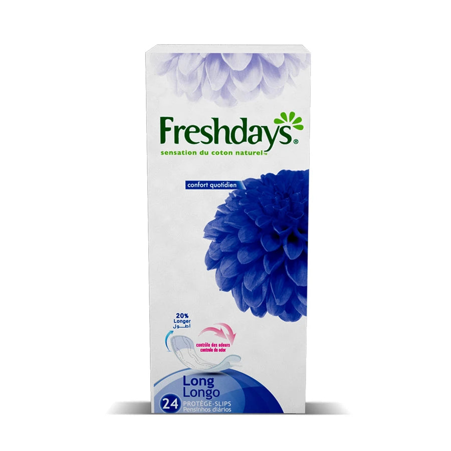 Freshdays Daily Liners Long 24 pads