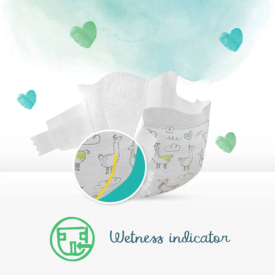 Pampers Pure Protection Diapers Size 2 (4–8 kg) Pack of 39