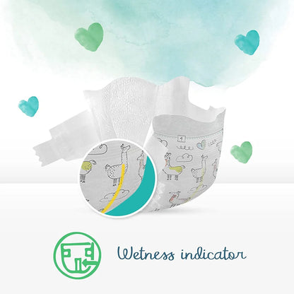 Pampers Pure Protection Diapers Size 4 (9–14 kg) Pack of 28