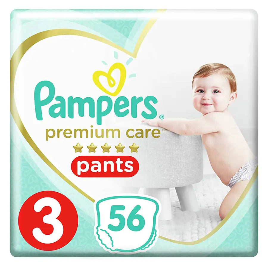 Pampers Premium Care Pants Size 3 - 56's
