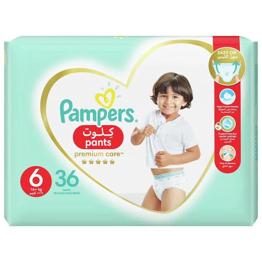 Pampers Premium Care Pants Size 6 - 36's