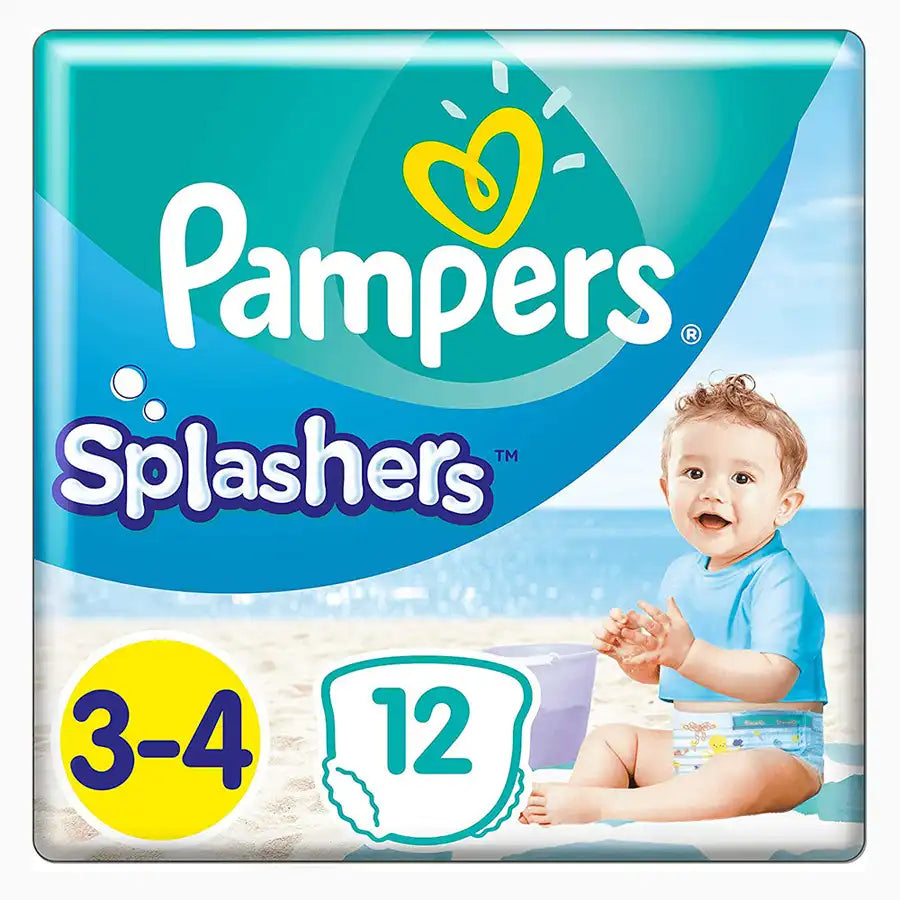 Pampers Splashers Size 3-4 - 12's