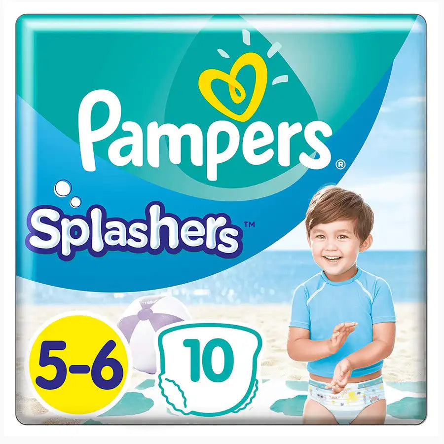 Pampers Splashers Size 5-6 - 10's
