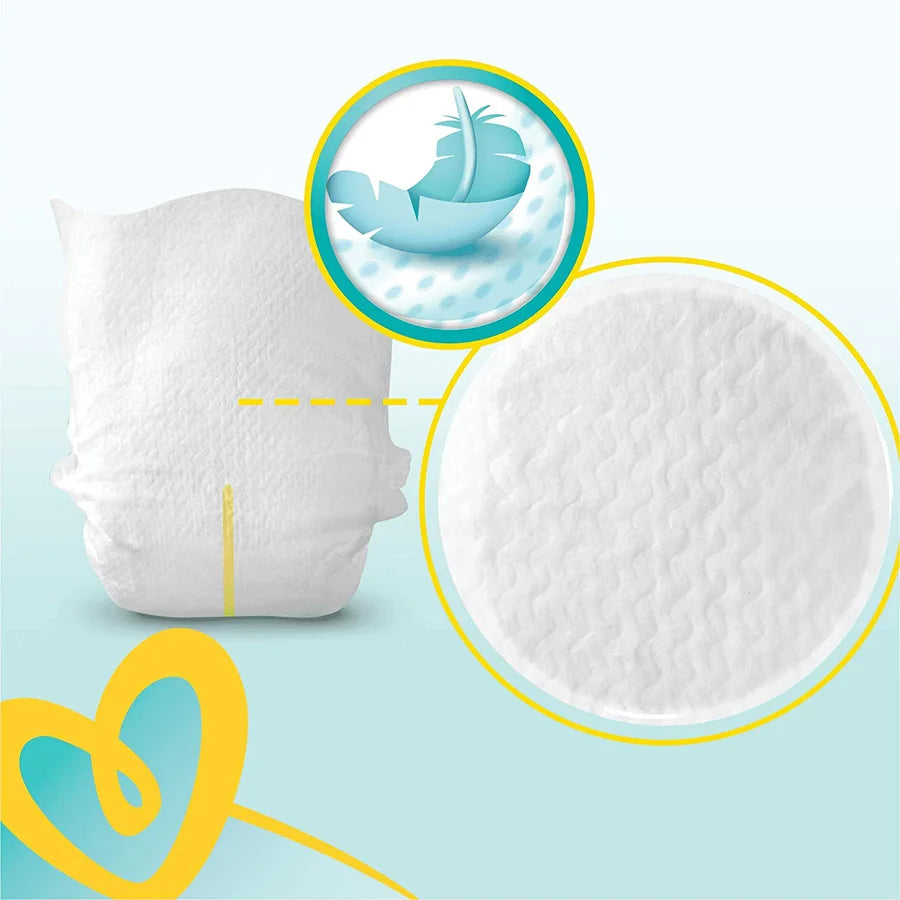 Pampers Premium Protection Diapers Size 4 (9–14 kg) Pack of 78 (Mega Box)