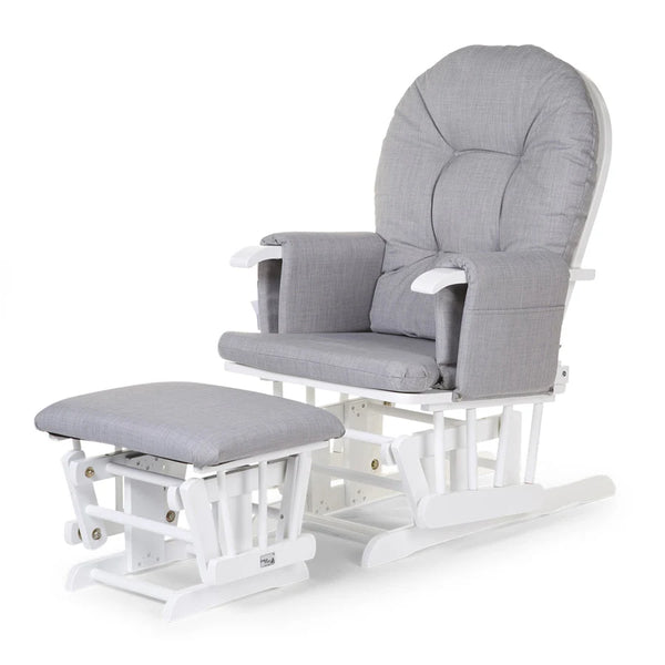 Childhome Gliding Chair With Footrest (Grey)