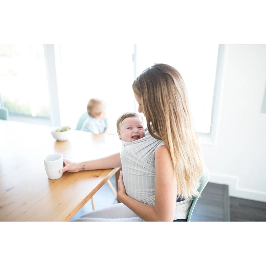 Ergobaby Aura Wrap Grey Stripes Halamama's Premium at best price