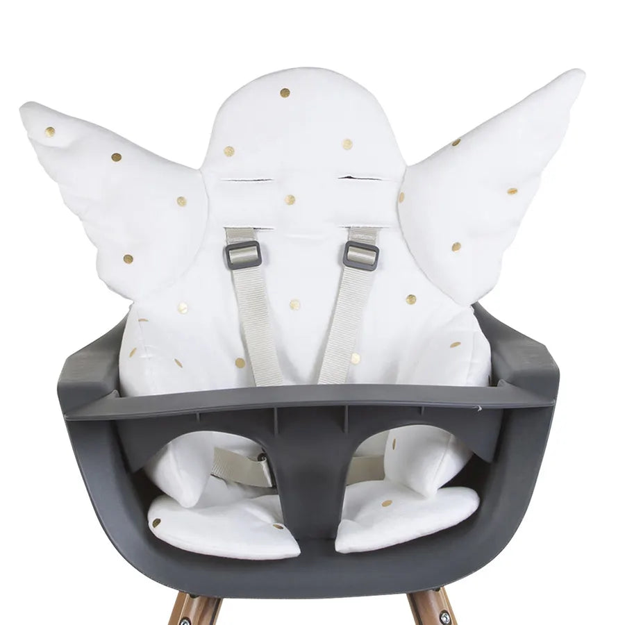 Childhome Evolu 2 & Lambda - Angel Universal Seat Cushion - Jersey Gold Dots