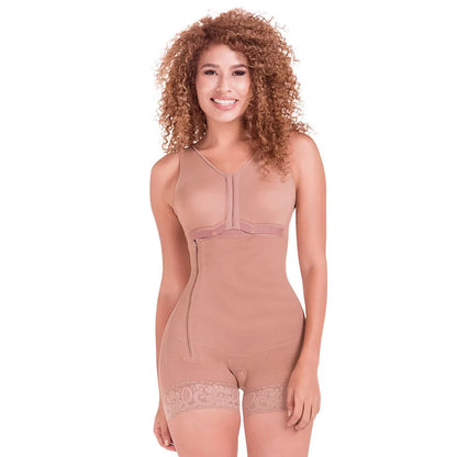 MariaE Postpartum Post Surgery Shapewear Bodysuit (Mocha)