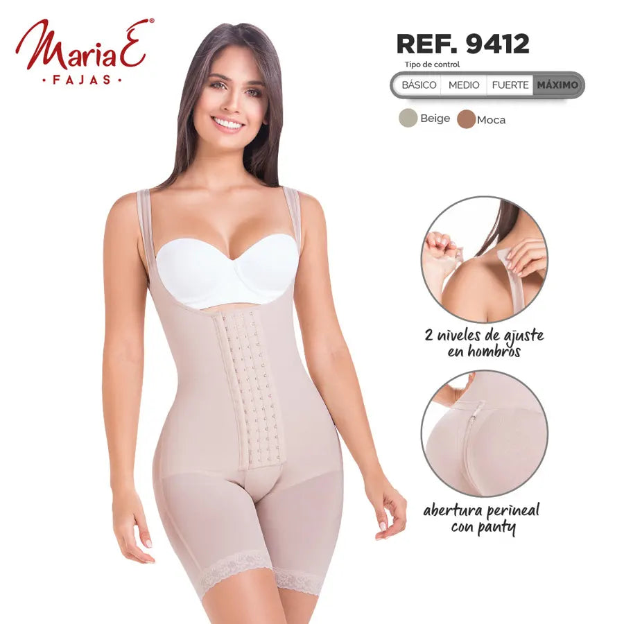 MariaE Reductoras Post Surgery Postpartum Girdle (Beige)