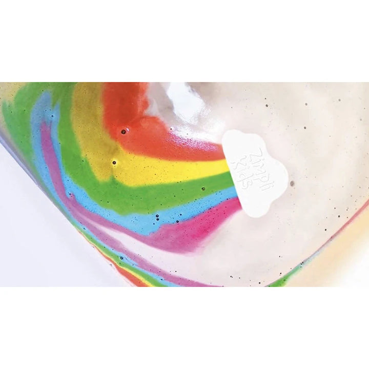 Baff Bomb White Cloud Rainbow Effect