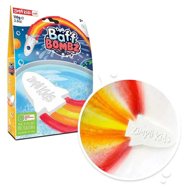 Baff Bomb White Rocket Flame Effect