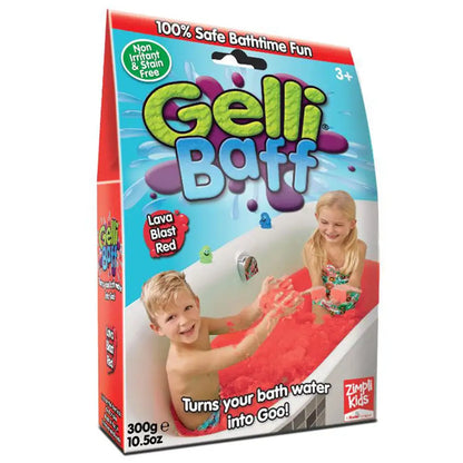 Zimpli Kids Gelli Baff Lava 300g (Red)