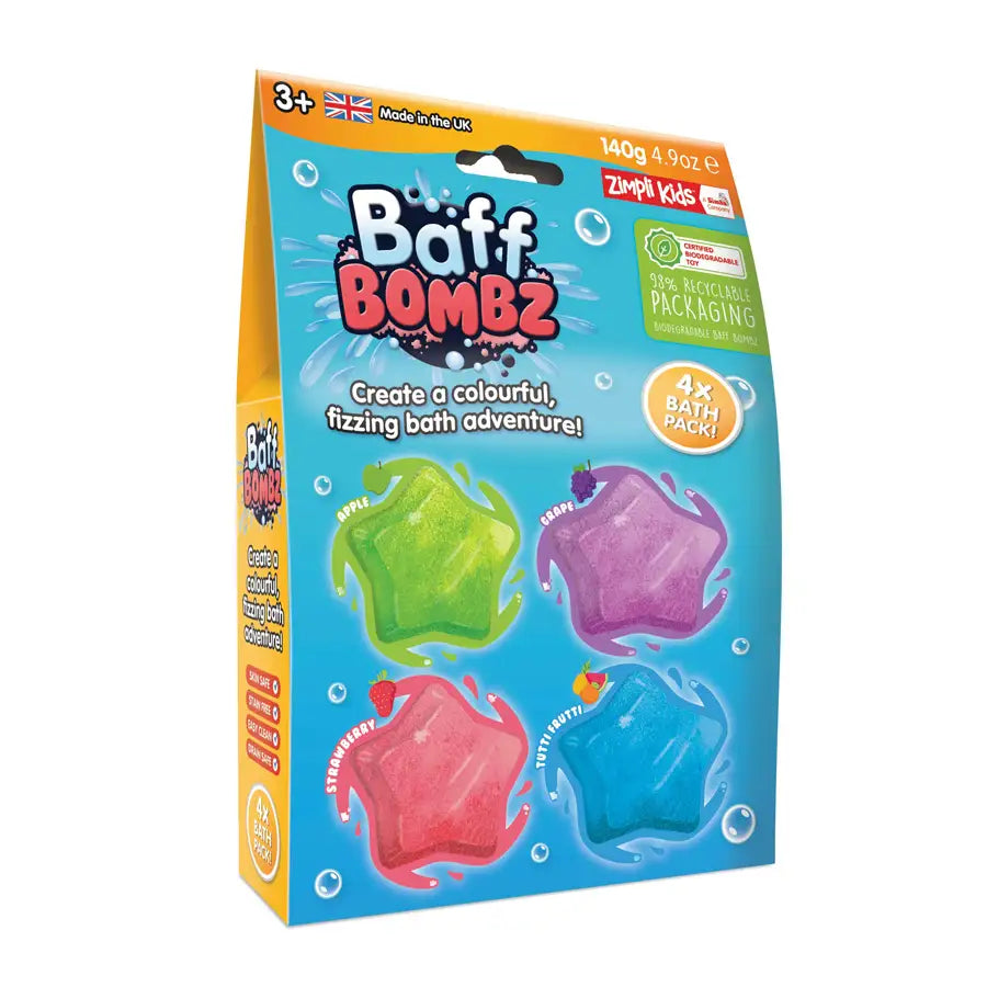 Baff Bombz Star - 4 Pack